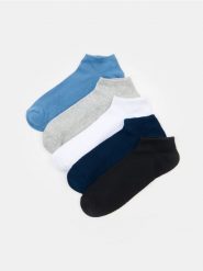 Krótkie skarpetki 5 pack - wielobarwny. Skarpetki męskie Sinsay, bez wzorów. Za 15.99 zł.