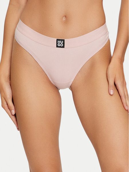 Hugo Stringi 50496809 Różowy. Czerwone stringi damskie Hugo, xl, bez wzorów. Za 69.99 zł.