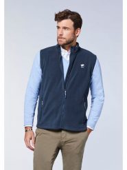 Polo Sylt Kamizelka polarowa w kolorze granatowym rozmiar: XXL. Niebieskie kamizelki męskie Polo Sylt, xxl, z polaru. Za 91.34 zł.