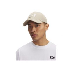 Czapka Z Daszkiem Męska Under Armour Sportowa Z Logo Blitzing. Brązowe czapki męskie Under Armour, bez wzorów, sportowe. Za 99.99 zł.