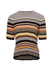 ARMEDANGELS Sweter z haftem - Maaya Kobiety Bawełna lila|wielokolorowy, S. Swetry klasyczne damskie ARMEDANGELS, s, z bawełny, bez kołnierzyka. Za 449.95 zł.