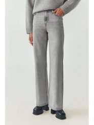 TATUUM Dżinsy "Riso" - Comfort fit - w kolorze jasnoszarym rozmiar: 40. Szare jeansy damskie Tatuum, z podwyższonym stanem. Za 243.45 zł.