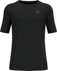 T-shirt thermique Odlo Baselayer Top manches courtes Merino 200. Czarne t-shirty męskie Odlo, s, bez wzorów, z materiału, bez kołnierzyka. Za 328.89 zł.