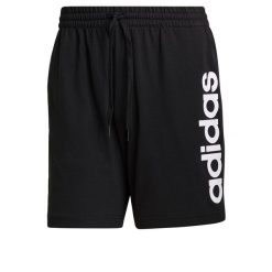 Krótki adidas Aeroready Essentials Linear Logo. Białe szorty męskie Adidas, bez wzorów, sportowe. Za 111.00 zł.