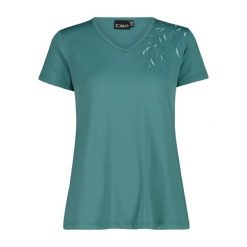 Koszulka damska turystyczna CMP 31T8466. Szare bluzki damskie CMP, l, bez wzorów, casualowe, bez kołnierzyka, bez ramiączek. Za 129.99 zł.