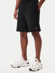 Guess Szorty sportowe Z6RD06 KAIJ1 Czarny Regular Fit. Czarne szorty męskie Guess, m, z bawełny. Za 269.99 zł.