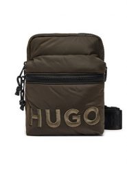 Hugo Saszetka Rikky 50529457 Zielony. Zielone saszetki męskie Hugo, z materiału. Za 239.99 zł.