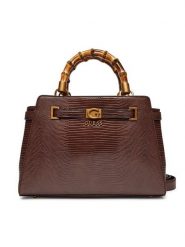 Guess Torebka HWKB95 06060 Brązowy. Brązowe torebki klasyczne damskie Guess, z aplikacjami, ze skóry, bez dodatków. Za 559.99 zł.
