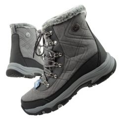 Buty śniegowce damskie Skechers Trego-Cold ocieplane wodoodporne. Czarne śniegowce damskie Skechers. Za 249.00 zł.