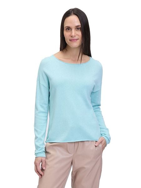 BETTY & CO Sweter w kolorze błękitnym rozmiar: 36. Niebieskie swetry klasyczne damskie Betty & Co., bez kołnierzyka. Za 46.95 zł.