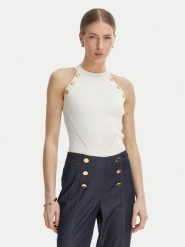 Marciano Guess Sweter G6GR10 Z0625 Biały Regular Fit. Białe swetry klasyczne damskie Marciano Guess, xl, z wiskozy, bez kołnierzyka. Za 519.99 zł.