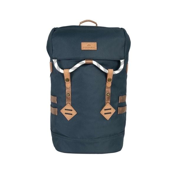 Plecak Doughnut Colorado Reborn. Niebieskie plecaki damskie Doughnut, bez wzorów, z materiału, eleganckie. Za 444.60 zł.