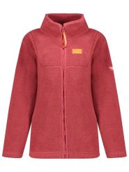 Geographical Norway Kurtka polarowa "Udolce" w kolorze różowym rozmiar: XL. Czerwone kurtki damskie Geographical Norway, xl, bez wzorów, z polaru, bez kaptura. Za 87.45 zł.