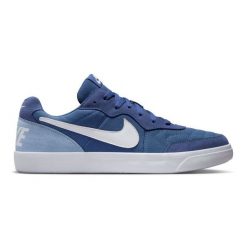 Buty Nike Nsw Tiempo Trainer 644843-403 niebieskie. Niebieskie buty sportowe na co dzień męskie z materiału, bez zapięcia, trekkingowe. Za 457.15 zł.