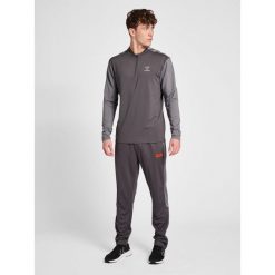 Kurtka Hummel Grid Training. Czarne kurtki męskie HUMMEL, xl, bez wzorów, ze skóry, eleganckie, bez kaptura. W wyprzedaży za 252.70 zł.