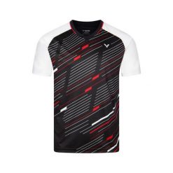 Koszulka sportowa unisex VICTOR T-43101 C r. XXL. Czarne bluzki sportowe damskie VICTOR, xl, bez wzorów, bez ramiączek. Za 139.99 zł.