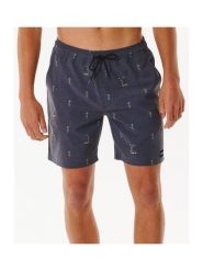Spodenki surfingowe męskie Rip Curl Hula Breach Volley Czarny. Czarne kąpielówki męskie Rip Curl, l, bez wzorów, z materiału, żeglarskie. Za 177.00 zł.