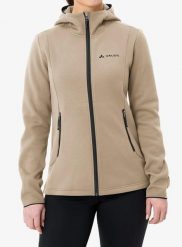 Bluza z kapturem damska Vaude Idris Fleece Hoody. Brązowe bluzy z kapturem damskie Vaude, l, z materiału. Za 439.99 zł.