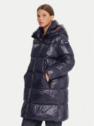 Blauer Płaszcz zimowy 25WBLDK02192 Granatowy Regular Fit. Niebieskie płaszcze damskie Blauer, na zimę, s, bez wzorów, z syntetyku. Za 1,399.00 zł.