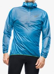 Kurtka biegowa unisex Inov-8 Raceshell HZ. Niebieskie kurtki damskie Inov-8, m, bez wzorów, z materiału, bez kaptura. Za 306.89 zł.