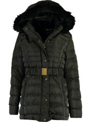 Geographical Norway Płaszcz zimowy "Bilbord" w kolorze czarnym rozmiar: XXL. Czarne płaszcze damskie Geographical Norway, na zimę, xxl, bez wzorów, z puchu. Za 211.31 zł.