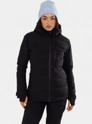 Kurtka Narciarska Damska Fundango Pumila. Czarne kurtki narciarskie i snowboardowe damskie Fundango, m, bez wzorów, z materiału, bez kaptura, narciarskie. Za 749.00 zł.