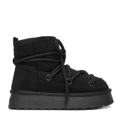 Śniegowce Badura. Czarne śniegowce damskie Badura. Za 249.99 zł.