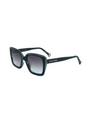 Carolina Herrera Damskie okulary przeciwsłoneczne w kolorze zielono-błękitno-szarym rozmiar: 53. Niebieskie okulary przeciwsłoneczne damskie carolina herrera. Za 355.78 zł.
