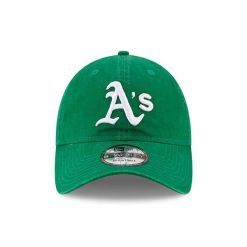 Czapka z daszkiem New Era MLB Oakland Athletics. Zielone czapki męskie New Era, bez wzorów, sportowe. Za 183.00 zł.