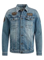 PME Legend Kurtka dżinsowa w kolorze niebieskim rozmiar: M. Niebieskie kurtki męskie PME Legend, m, bez wzorów, bez kaptura. Za 377.74 zł.