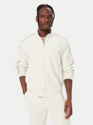 Guess Bluza Z6YQ24 K5014 Kremowy Regular Fit. Białe bluzy bez kaptura męskie Guess, m. Za 474.99 zł.