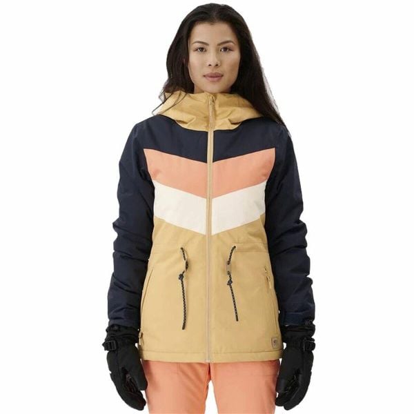 Kurtka narciarska Rider Betty. Niebieskie kurtki damskie Rip Curl, m, bez wzorów, z materiału, bez kaptura, narciarskie. Za 399.99 zł.