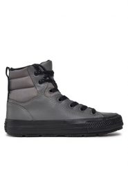 Converse Trampki Chuck Taylor All Star Berkshire Boot A09493C 055 Szary. Szare trampki i tenisówki męskie Converse, bez wzorów, ze skóry, bez zapięcia. Za 279.99 zł.