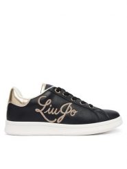 Liu Jo Sneakersy Ginny 01 4F6011 EX097 S Czarny. Czarne buty sportowe dziewczęce Liu Jo, bez wzorów, ze skóry, bez zapięcia. Za 369.99 zł.