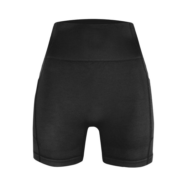 Szorty fitness damskie Beshaped Lift Me Up z kieszeniami. Czarne spodenki sportowe damskie BESHAPED, xs, z nylonu, na fitness i siłownię. W wyprzedaży za 143.20 zł.