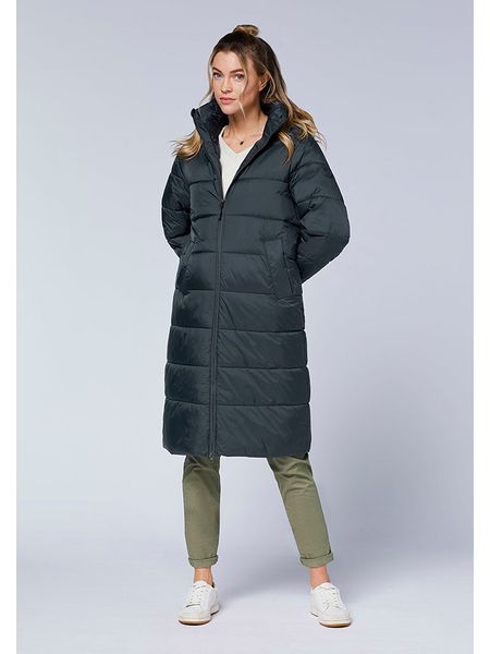 Polo Sylt Płaszcz pikowany w kolorze granatowym rozmiar: M. Niebieskie płaszcze damskie Polo Sylt, m, bez wzorów. Za 277.45 zł.