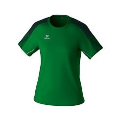 Koszulka damska Erima Evo Star. Zielone bluzki damskie Erima, bez wzorów, bez kołnierzyka. Za 143.50 zł.