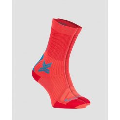 Skarpety X-Socks Bike Perform Crew. Brązowe skarpetki damskie X-Socks, bez wzorów. Za 129.99 zł.