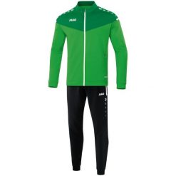 Dres Jako Polyester Champ 2.0. Zielone spodnie dresowe damskie Jako, l, bez wzorów, z dresówki. Za 397.35 zł.