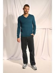 Just Cashmere Kaszmirowy sweter "Tom" w kolorze morskim rozmiar: XL. Niebieskie swetry męskie Just Cashmere, xl, bez wzorów, z kaszmiru, bez kołnierzyka. Za 413.99 zł.
