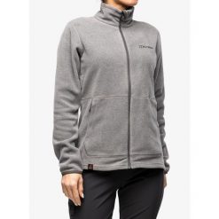 Bluza polarowa damska Berghaus Prism 2.0 Micro Fl Jkt. Szare bluzy bez kaptura damskie Berghaus, l, z polaru. Za 259.99 zł.