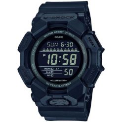 Zegarek męski Casio GD-010-1A1ER, Quartz, 52mm, 20ATM. Czarne zegarki męskie Casio. Za 523.65 zł.