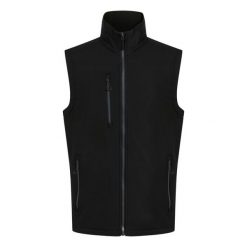Bezrękawnik Softshell Męski Navigate 2warstwowy. Czarne kamizelki męskie Regatta, m, bez wzorów, z softshellu, bez kaptura. Za 122.99 zł.