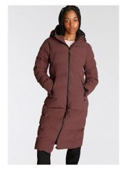 Icepeak Płaszcz pikowany "Brilon" w kolorze szaroróżowym rozmiar: 46. Różowe płaszcze damskie ICEPEAK, bez wzorów. Za 592.99 zł.