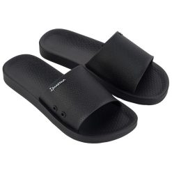 Klapki IPANEMA ANAT CLASSIC. Klapki damskie Ipanema, bez wzorów, z materiału, bez obcasa. Za 54.99 zł.