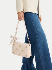 Nine West Torebka EO-Mott Sweet-KS2562-1 Écru. Torebki klasyczne damskie Nine West, bez wzorów, z materiału, bez dodatków. Za 279.99 zł.