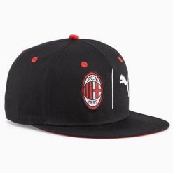 Czapka Z Daszkiem Puma Acm Fan Flatbrim Cap. Czarne czapki męskie Puma, bez wzorów. Za 81.80 zł.