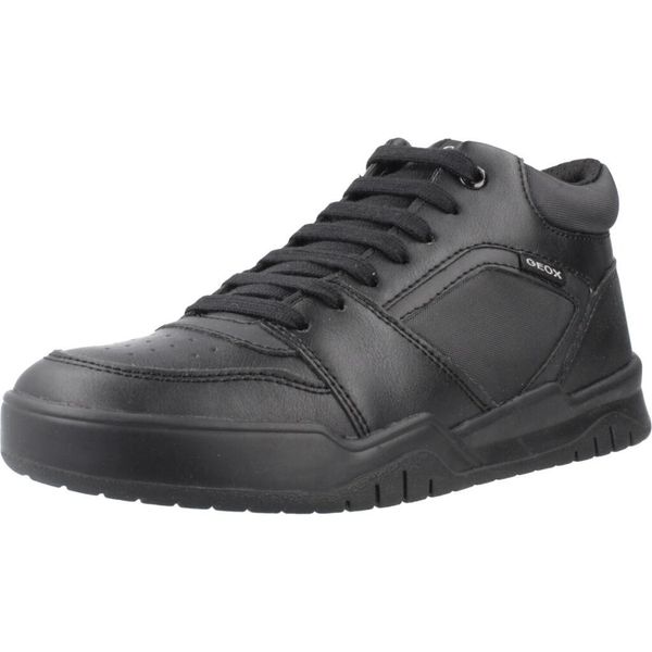 Buty GEOX J PERTH BOY Czarny. Czarne buty fitness męskie Geox, na fitness i siłownię. Za 154.99 zł.