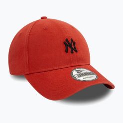 Czapka z daszkiem New Era Washed 940 Nyy. Brązowe czapki męskie New Era, bez wzorów. Za 119.99 zł.