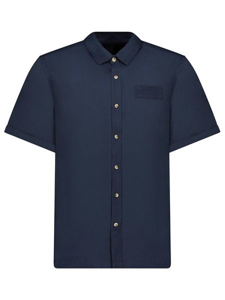 Geographical Norway Koszula "Zaik" - Regular fit - w kolorze granatowym rozmiar: S. Niebieskie koszule męskie Geographical Norway, s, bez wzorów, z wiskozy, bez kołnierzyka, bez ramiączek. Za 65.38 zł.